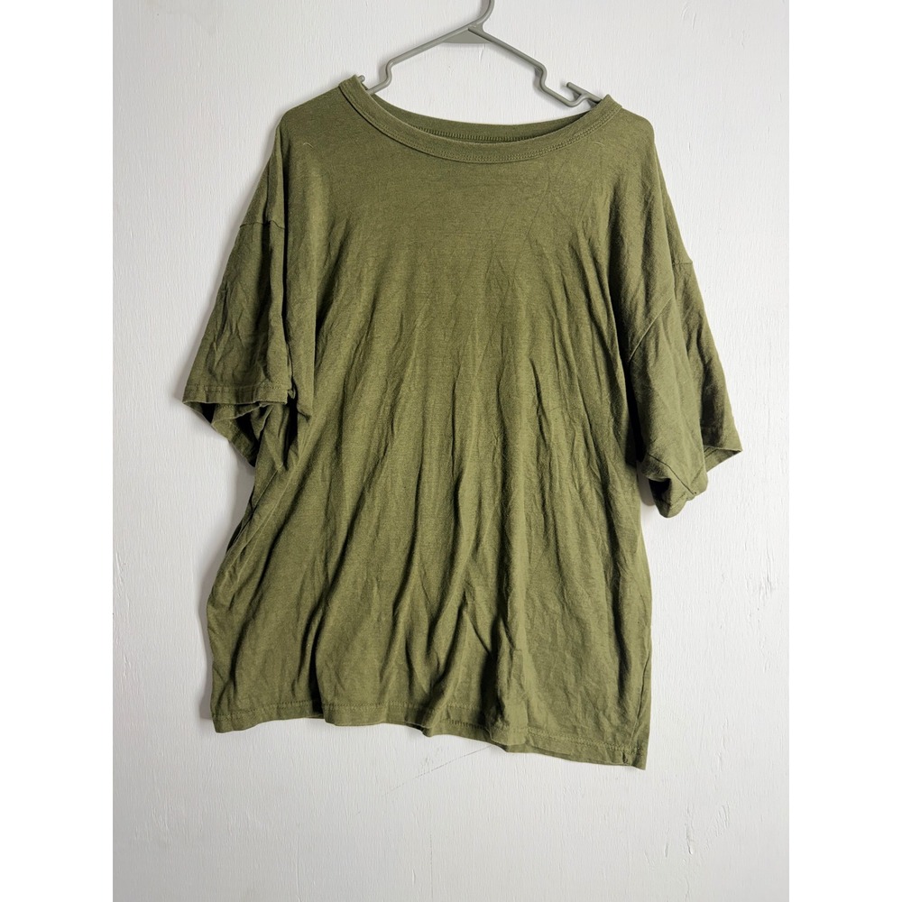 Rothco Mens 2XL Olive Drab Green T-Shirt Military Tactical Crew Neck Tee